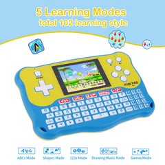 LUHYAUAN Kids Tablet being held for portable learning on the go.