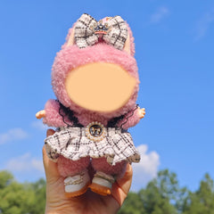 Lukax doll accessories pair elevates display and pretend fashion scenarios.
