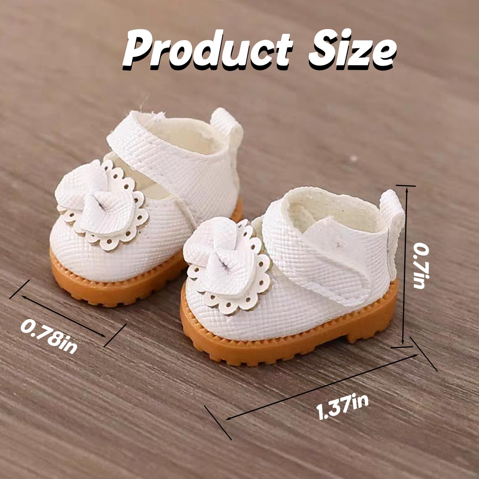 Lukax mini doll shoes packaging-ready, perfect as a thoughtful gift.