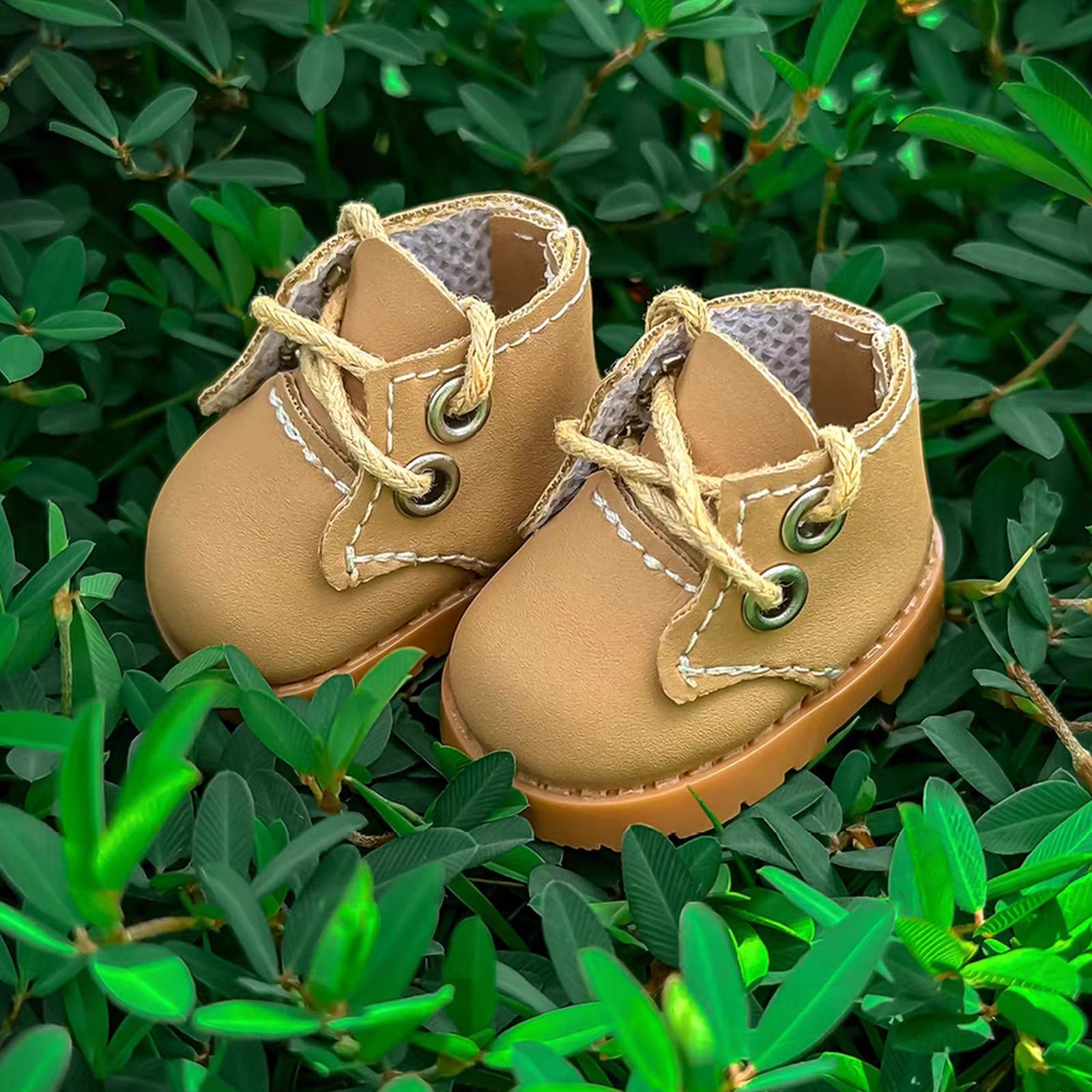 Easy-on, easy-off Lukax doll shoes for quick wardrobe changes.