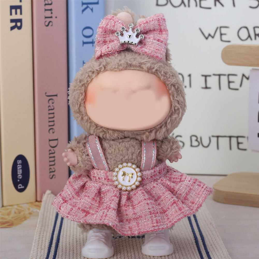 Lukax soft fabric doll clothes ensure gentle, comfortable wear.