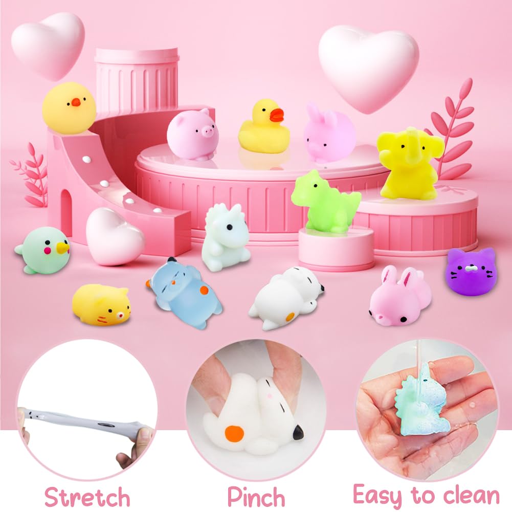LUKBERA Mochi Squishy whale design ideal for classroom prizes and sensory play.