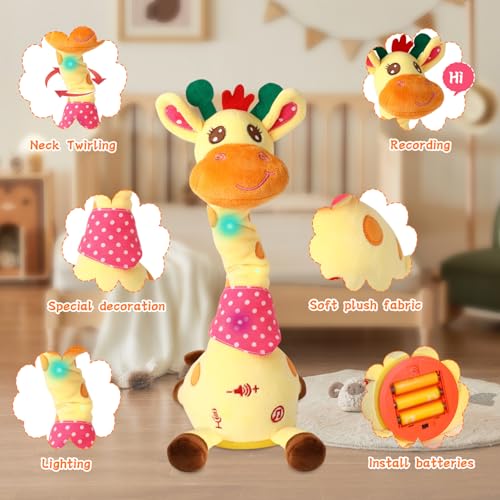 LUKETURE Soft plush material provides a gentle, cuddly touch.