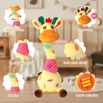 LUKETURE Soft plush material provides a gentle, cuddly touch.