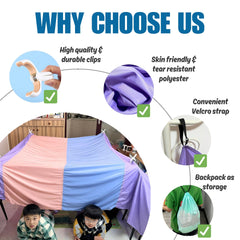 Lukidoki CPC-certified fort provides peace of mind during playtime.