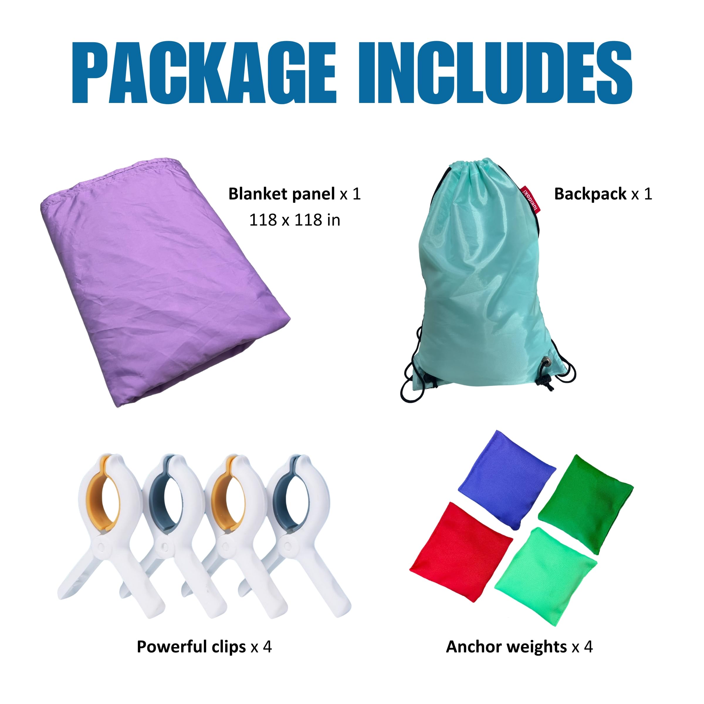 Lukidoki portable backpack packaging makes it easy to carry on trips.