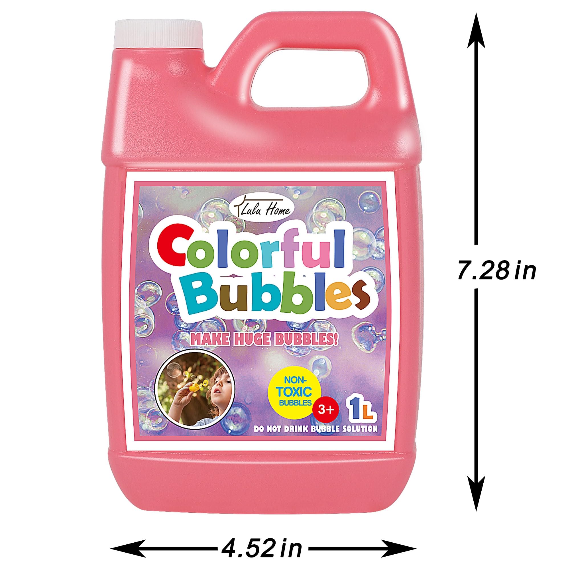 Lulu Home bubble machine refill 1L ready for playful sessions