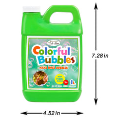 Lulu Home bubble machine refill in grass green ready for vivid cycles