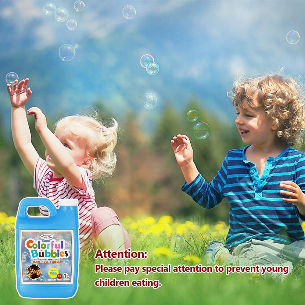 Lulu Home bubble machine setup for continuous fun