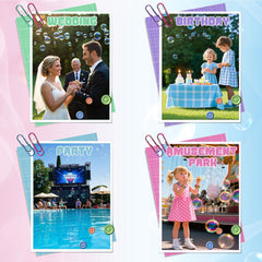 Lulu Home family gathering bubbles create smiles and memories.