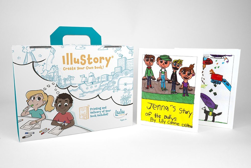 Lulu Jr. Illustory order form streamlines finalizing a personalized hardcover book.