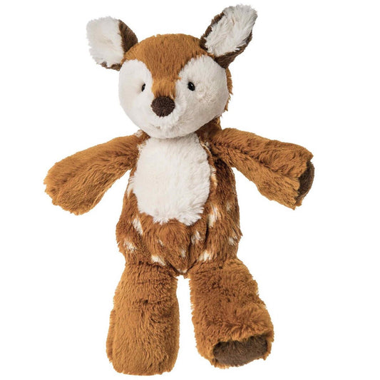 Lulujo Mary Meyer Marshmallow Zoo Junior Fawn front view invites cuddles and daily play