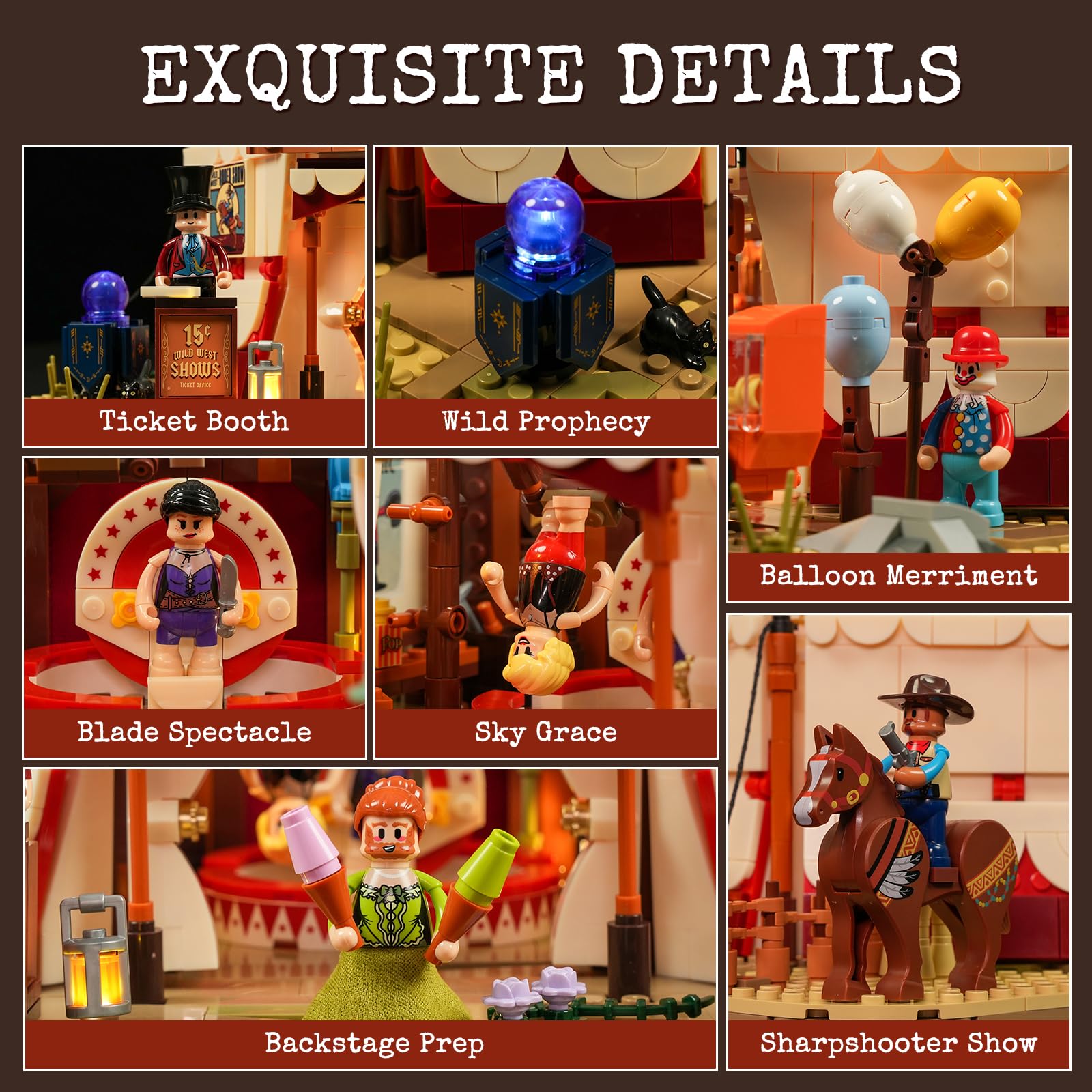 Lumibricks bearded-lady mirror hidden treasure invites discovery and storytelling