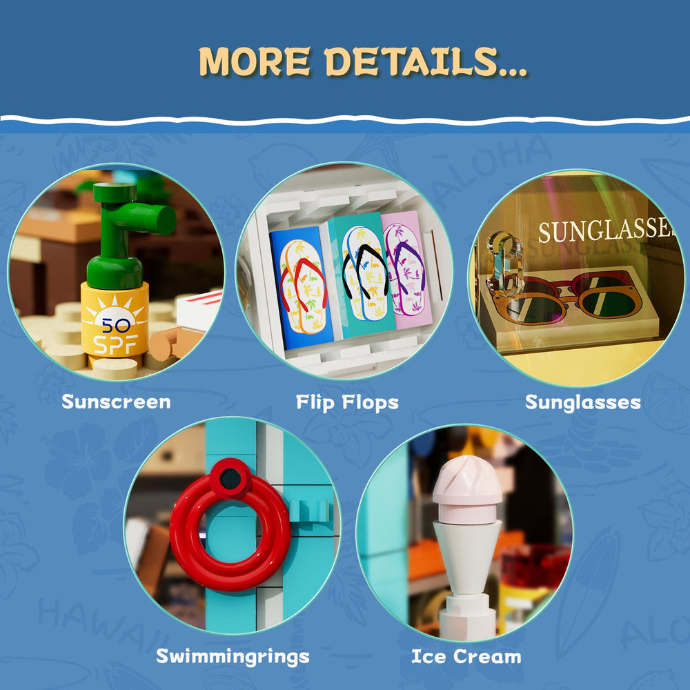 Lumibricks Coastline figures enrich play with diverse roles and interactions.