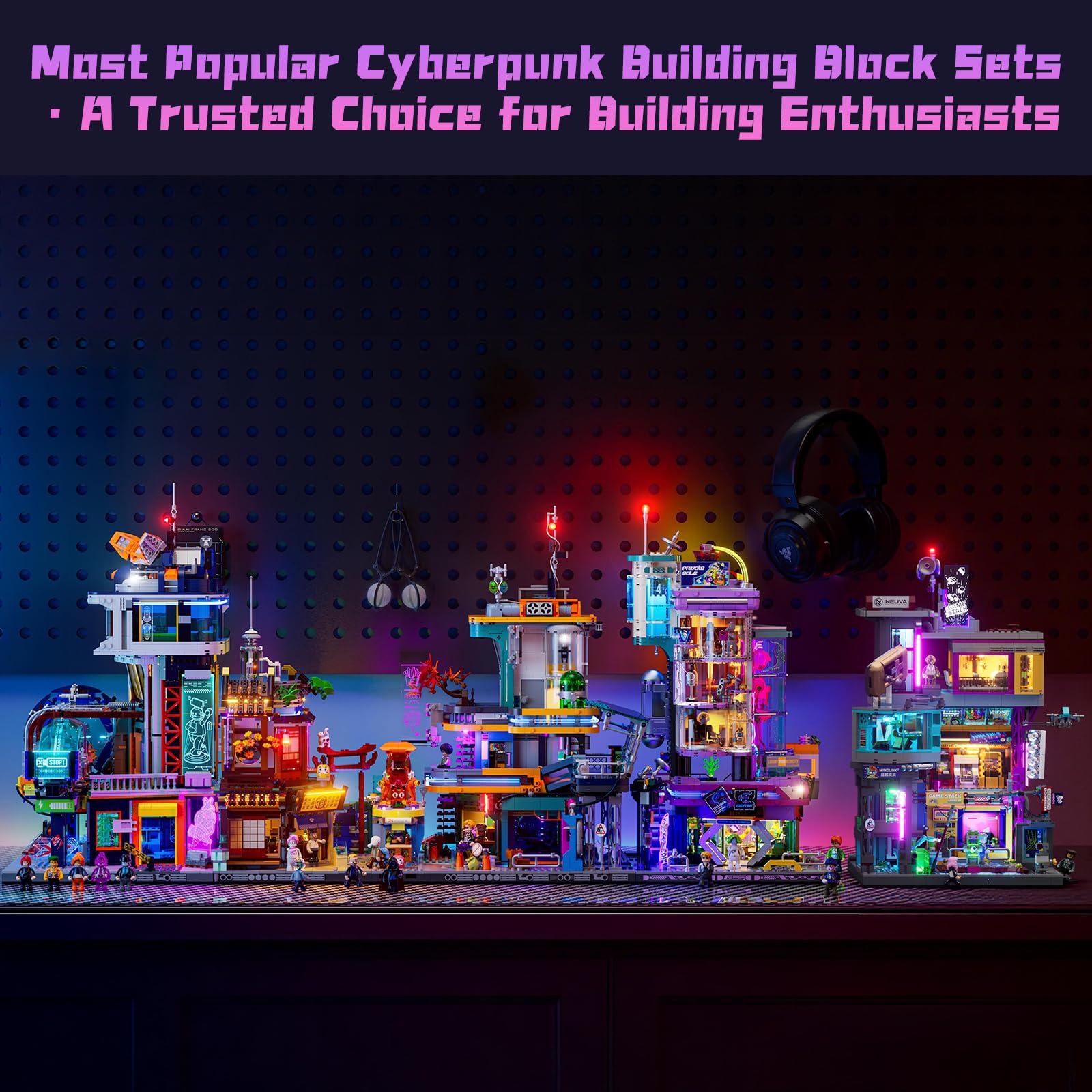 Lumibricks Cyber Couture Galleria accessories highlight modular styling and collectability