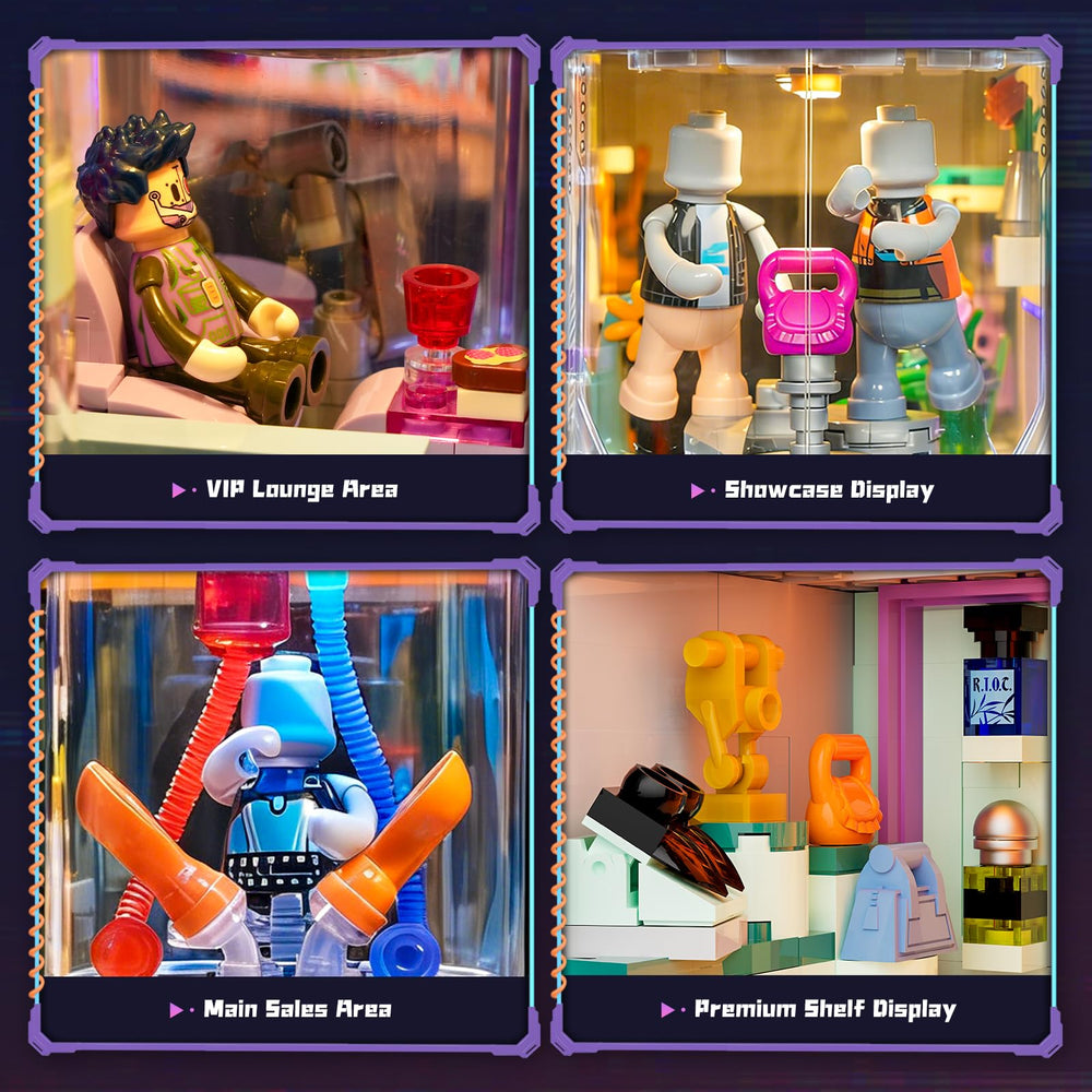 Lumibricks Cyber Couture Galleria interchangeable parts expand customization options