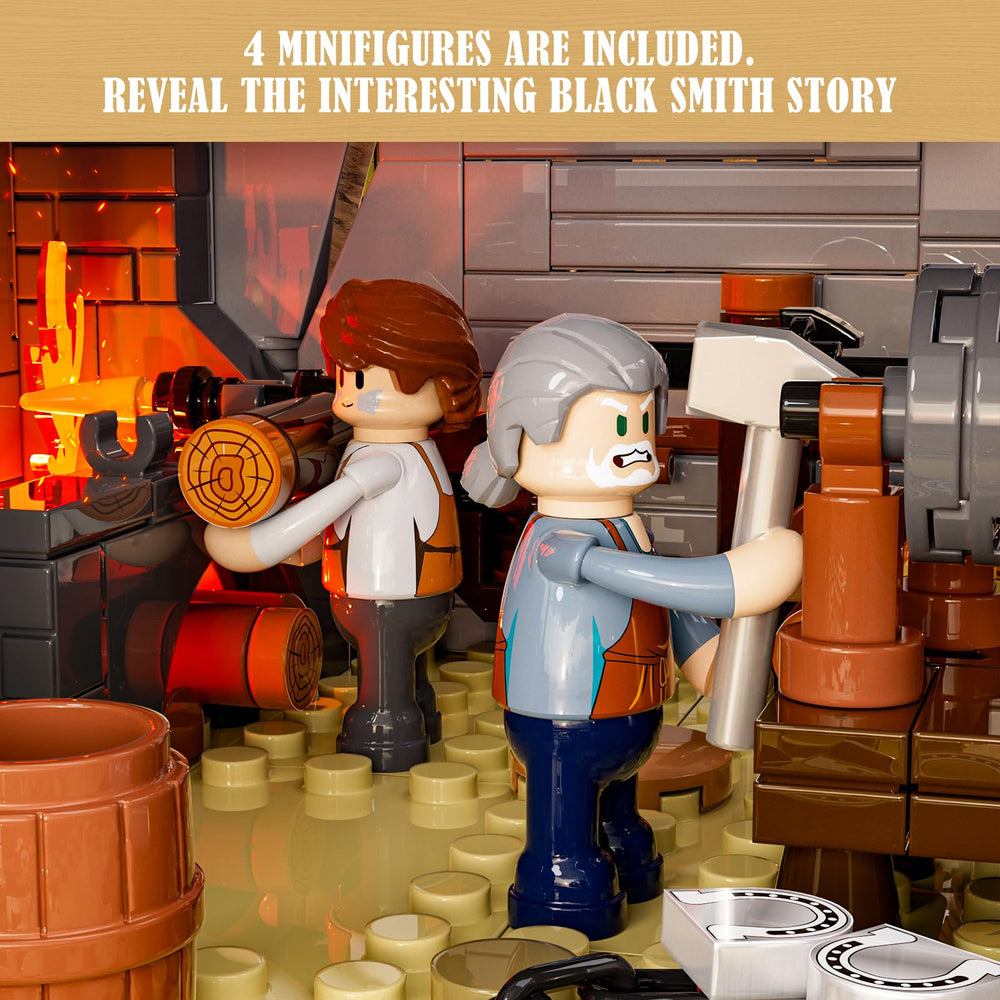 Lumibricks Detailed work zones and roof textures invite close inspection.