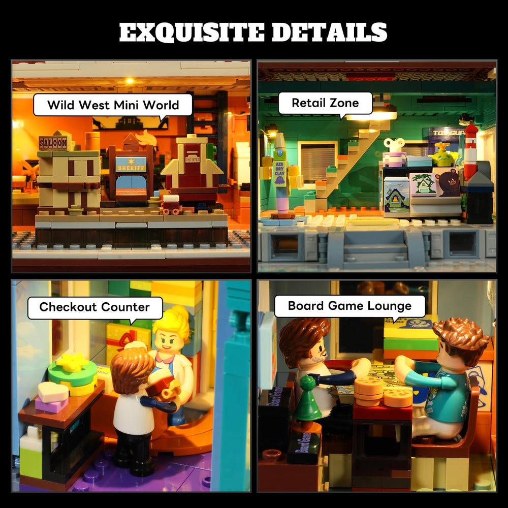 Lumibricks exclusive Wild West diorama sparks imaginative play and display value.