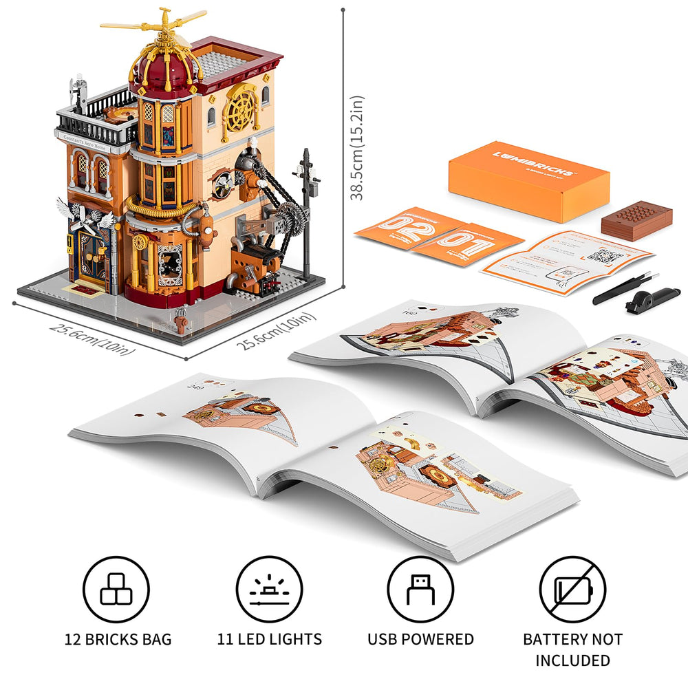 Lumibricks flight-detection model supports storytelling with cinematic flight vibe.