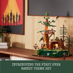 Lumibricks hidden leaves secret entry offering storytelling concealment