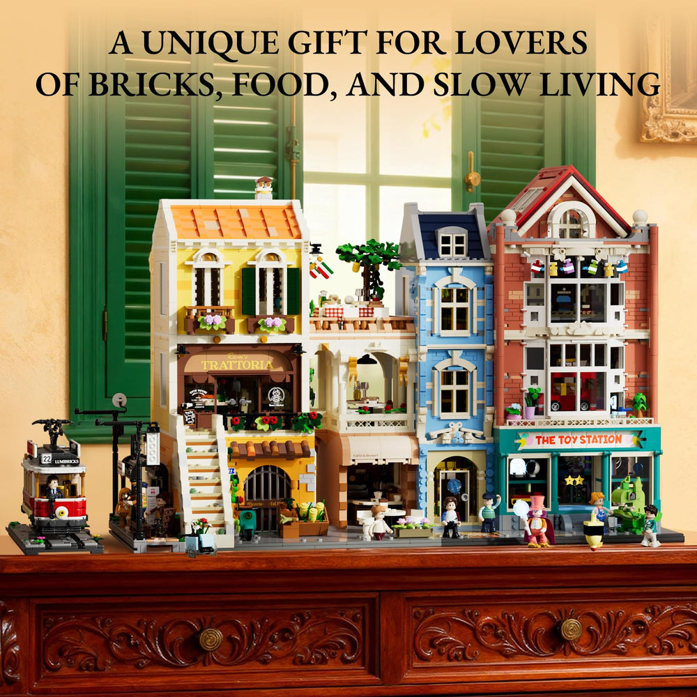 Lumibricks interchangeable minifigures support dynamic group storytelling