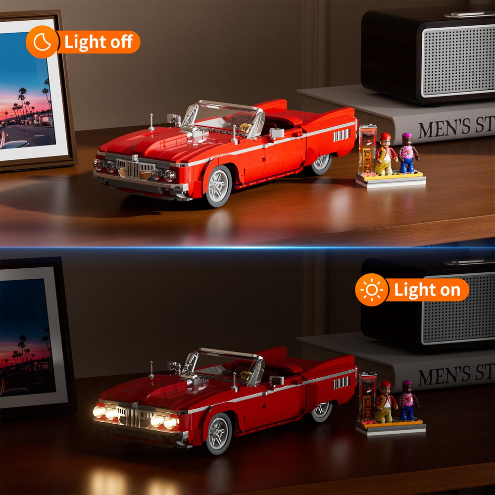 Lumibricks Low Rider chassis lighting showcases four light points for dramatic night time display.