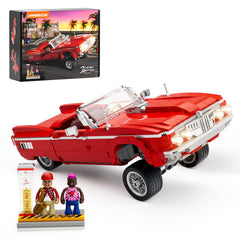 Lumibricks Low Rider front view highlights sleek lines for display.