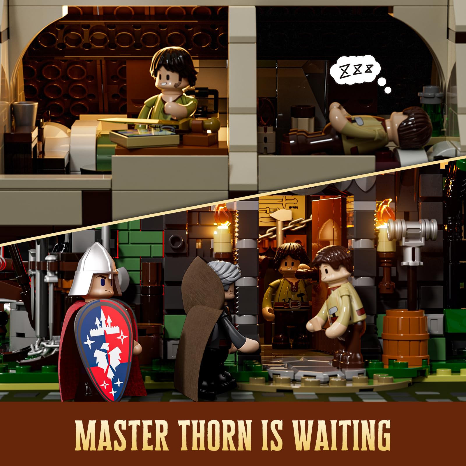 Lumibricks master-thorne interior scene for narrative display possibilities