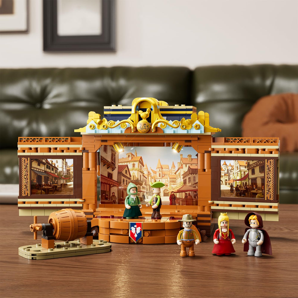 Lumibricks Medieval Troupe Dimmable Panel allows hands-on light control
