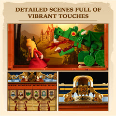 Lumibricks Medieval Troupe Oil Lamps provide warm, authentic lighting for period scenes