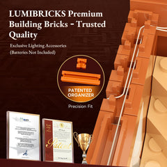 Lumibricks Redbrick Row House attic corner shot for creative photography