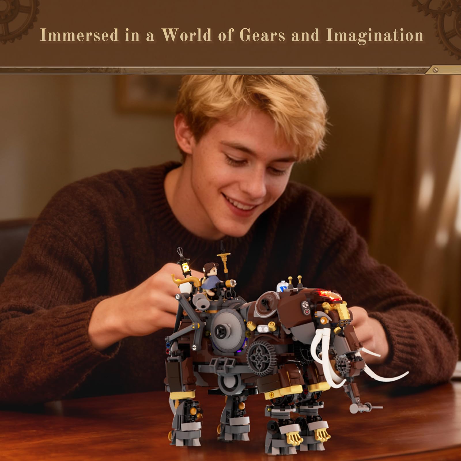 Lumibricks 1055 pieces offer a satisfying build for adults and hobbyists.