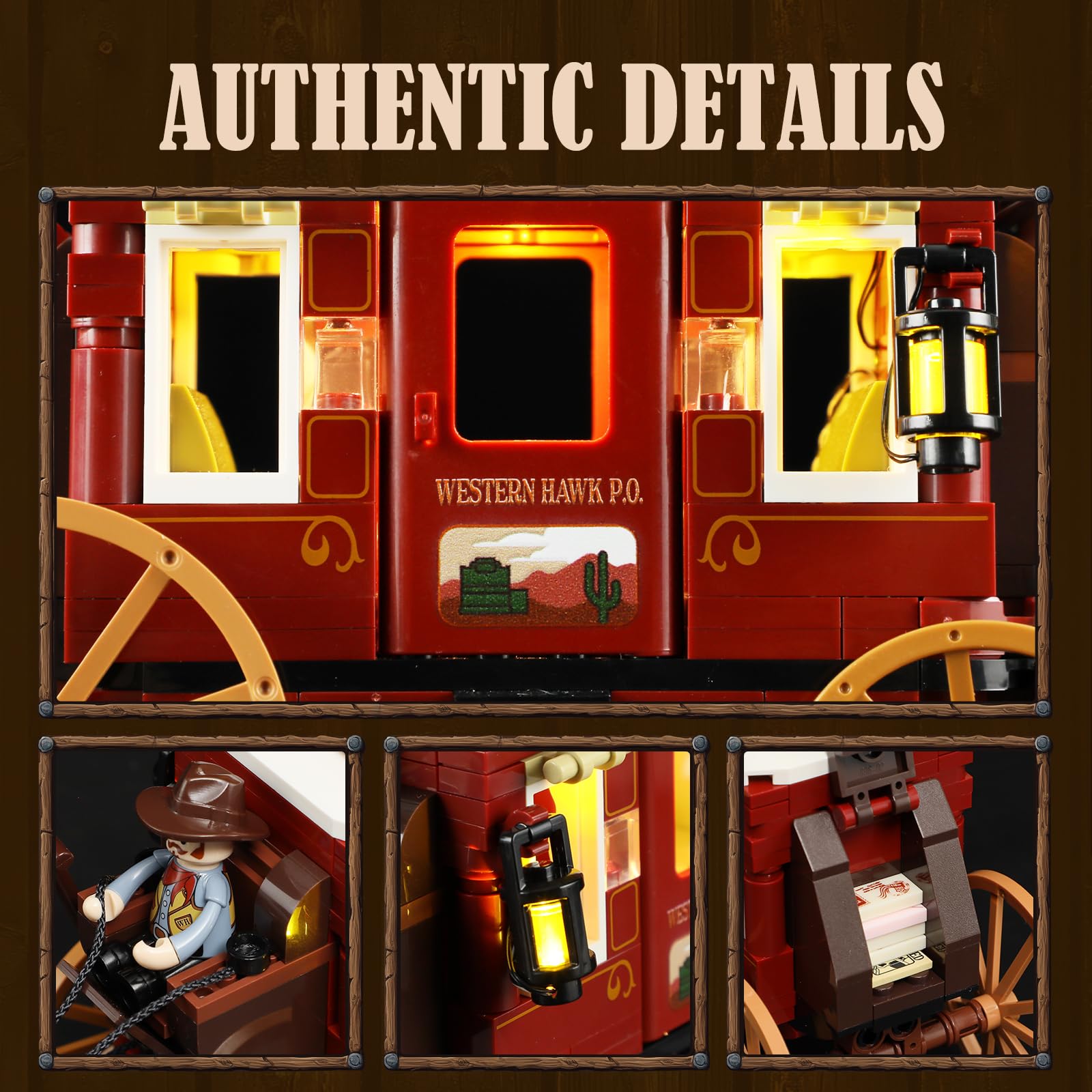 Lumibricks Post Office Mail Delivery action adds storytelling potential.