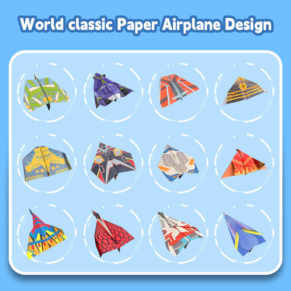 Lumikidz origami sheets with vibrant patterns for creative folding.