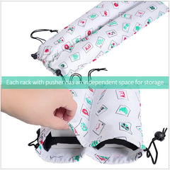 LUMIVIA Drawstring bag protects and transports racks securely