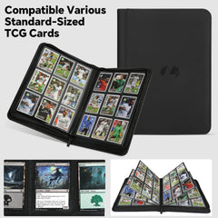 LUNNSHO inner-pocket pages keep cards neatly separated and accessible