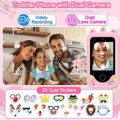 Luoba kids phone front camera ready for selfies and memories