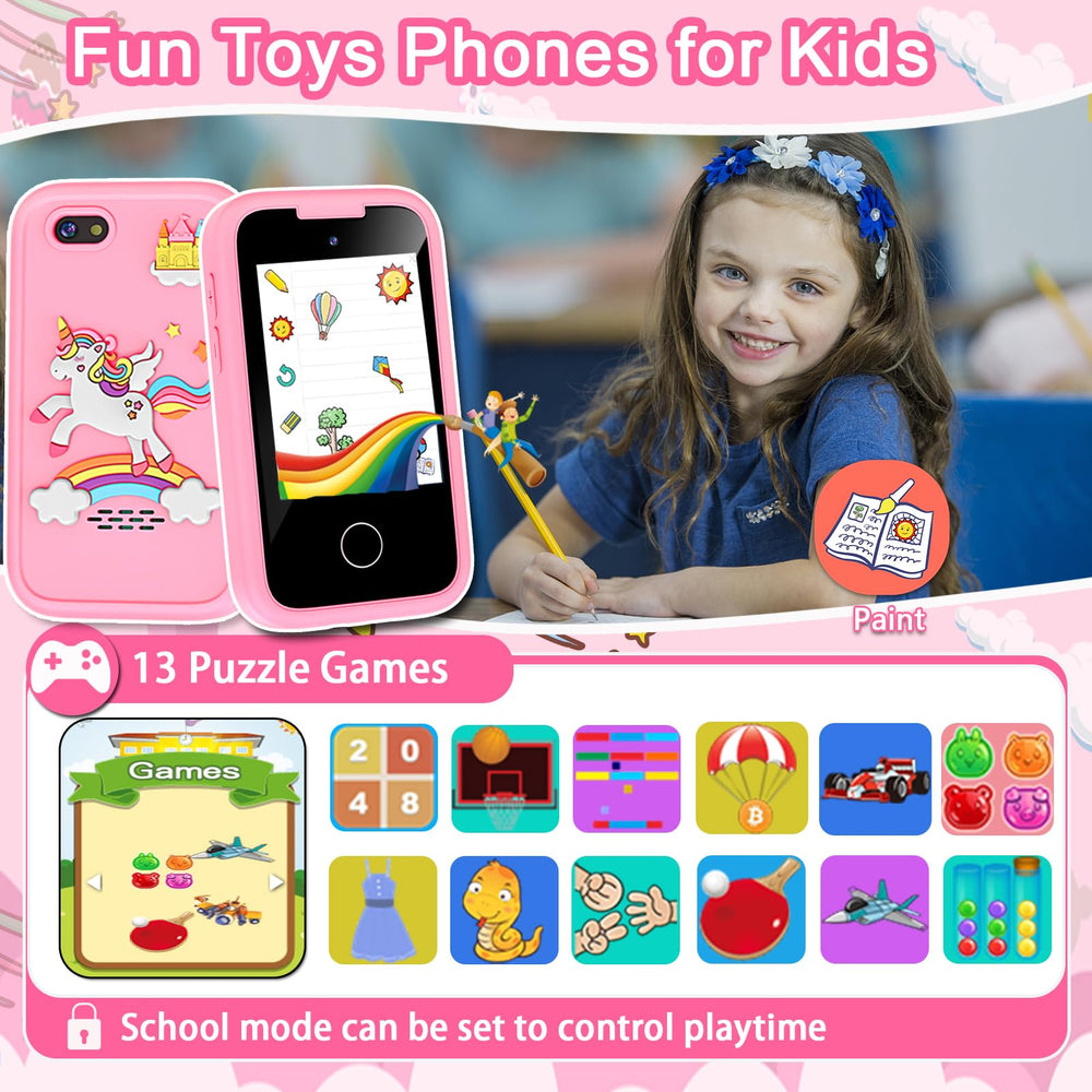 Luoba Kids Phone music and stories provide relaxing entertainment on the go.