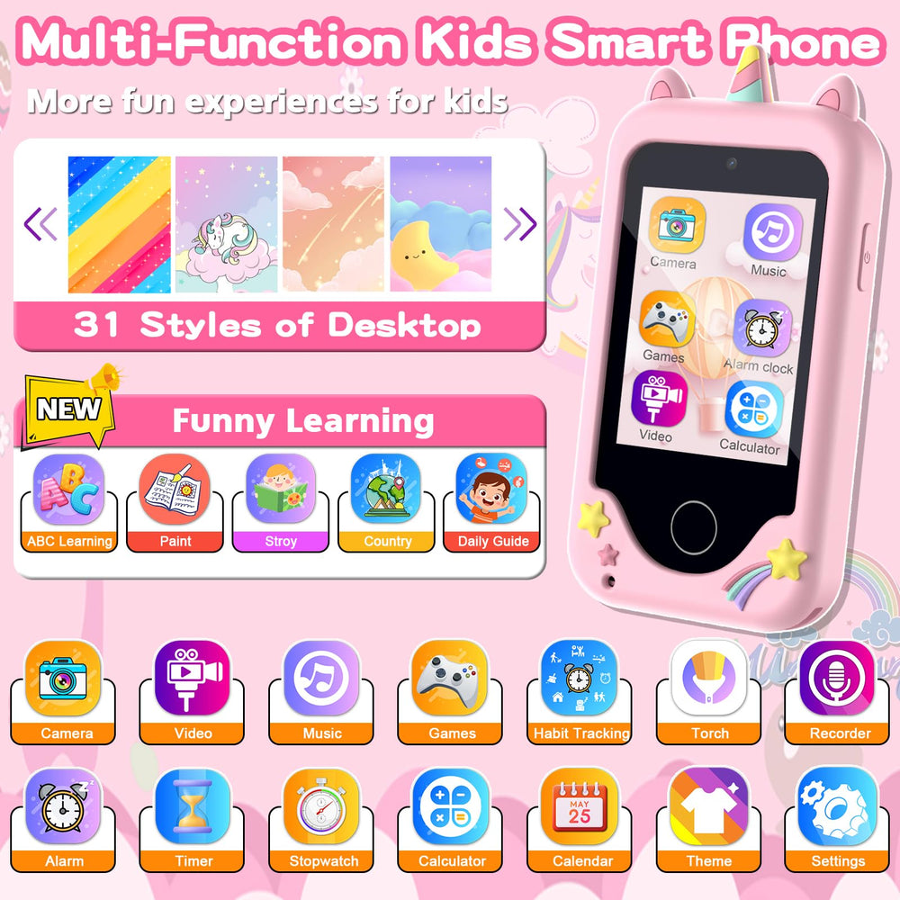 Luoba kids phone side design emphasizing compact, durable form for daily use