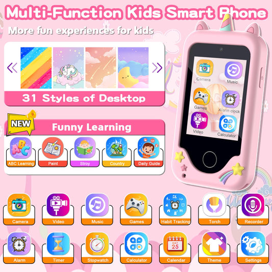 Luoba kids phone side design emphasizing compact, durable form for daily use