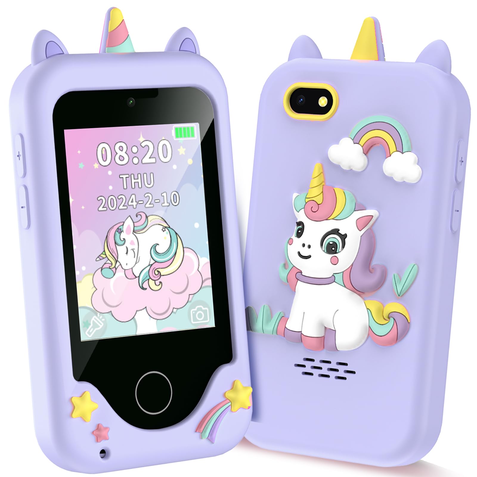 Luoba Kids Smart Phone with 2.8 inch touchscreen for easy learning