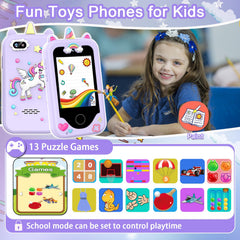 Luoba Kids Smart Phone includes 8GB memory card for storing music and photos.