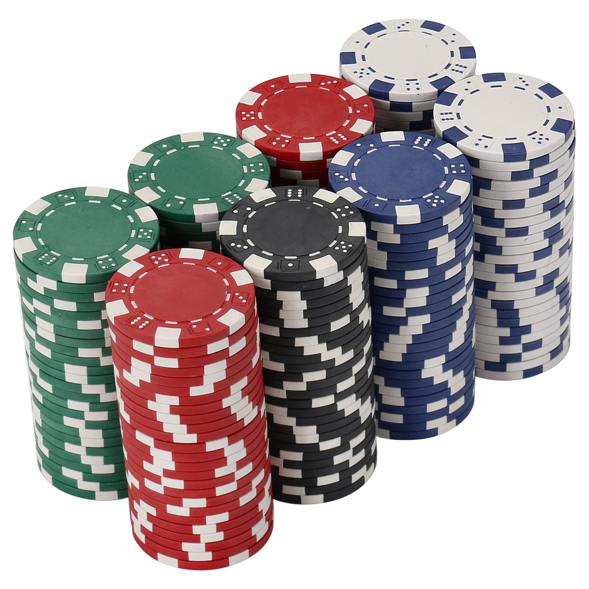 LUOBAO black poker chip close-up designed for serious casino-style play