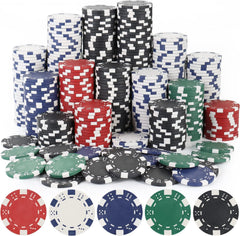 LUOBAO 11.5g poker chip with balanced weight for authentic casino feel at home
