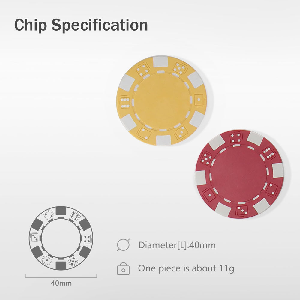 LUOBAO 300-chip color set highlights six-game-ready color coding.