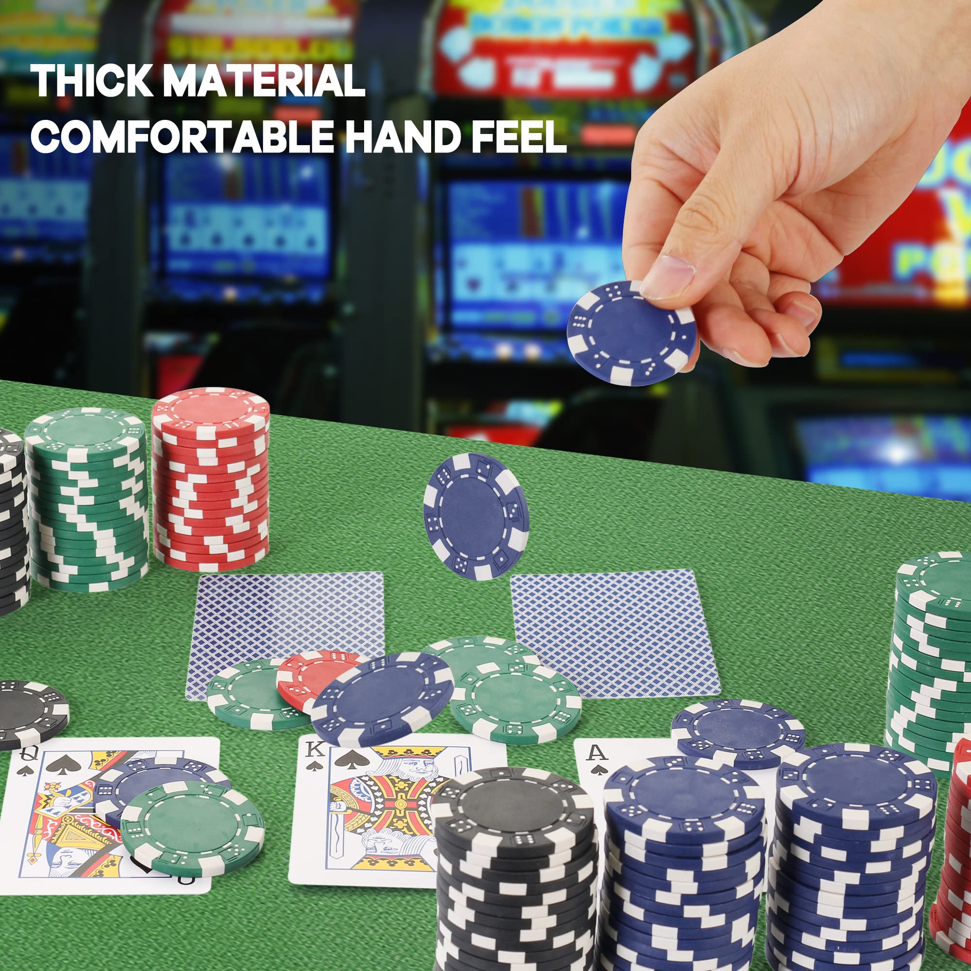 LUOBAO chip-stack display highlights collection and organization