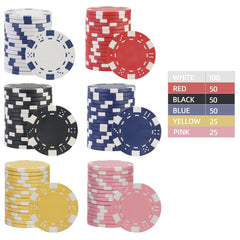 LUOBAO colorful set on table ready for casual or tournament nights.
