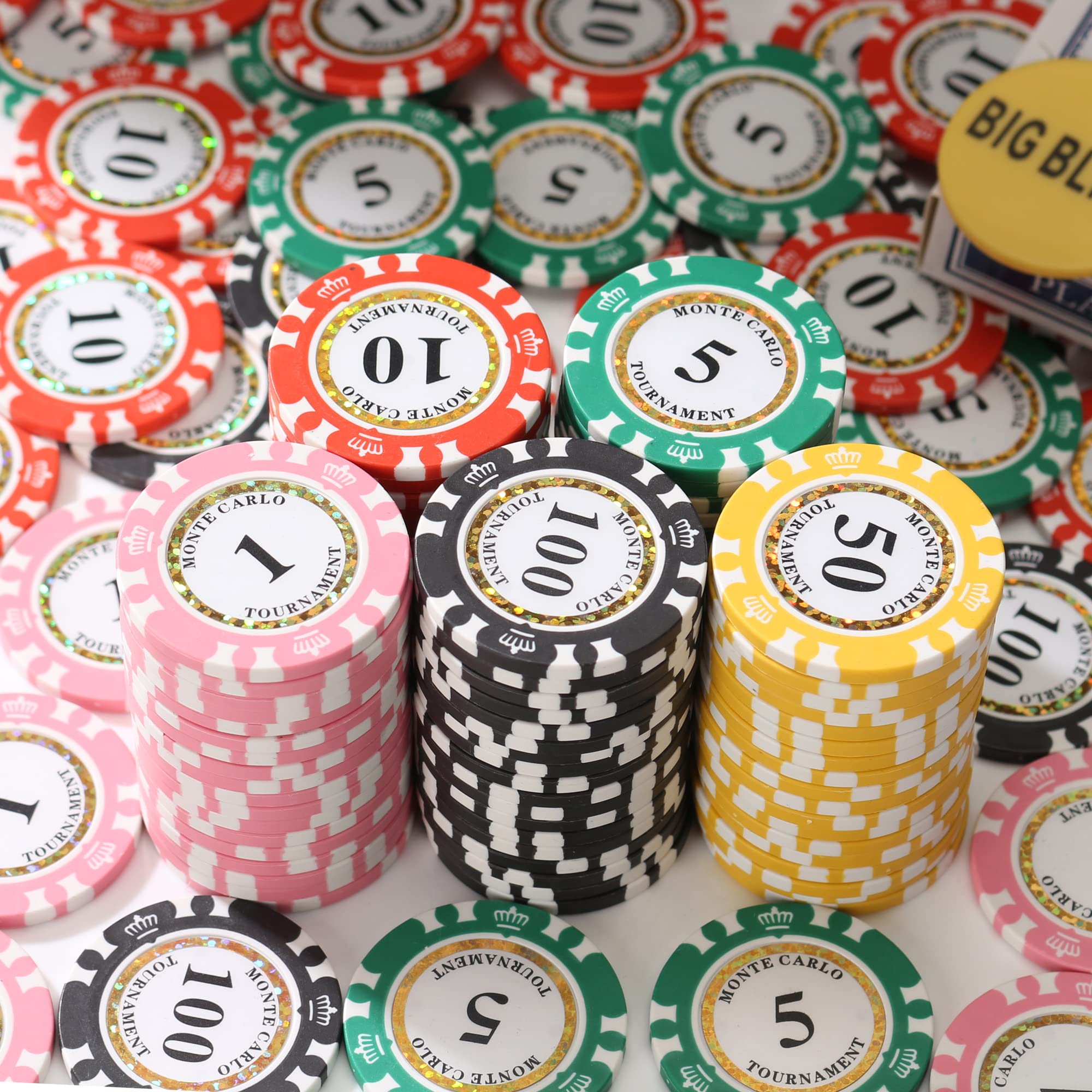 LUOBAO gaming night chips create authentic casino ambiance