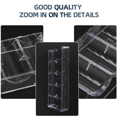 LUOBAO clear tray displays chips and status at a glance.