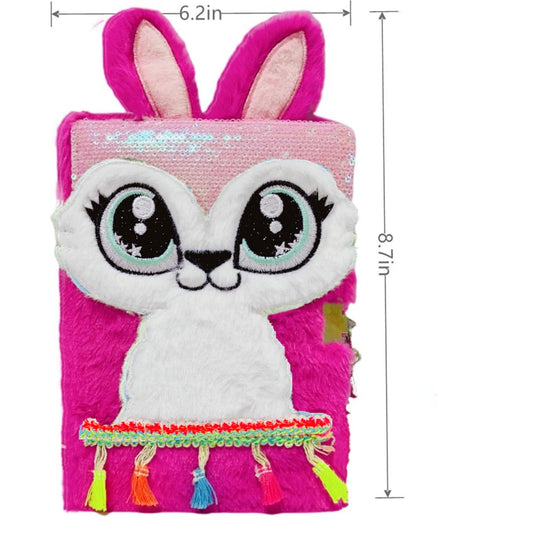 Luolizon Bunny Diary keys with lock enable safe, private journaling.